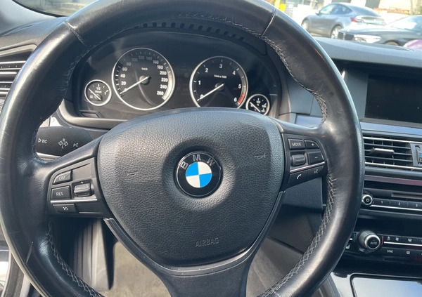 BMW Seria 5 cena 82700 przebieg: 161000, rok produkcji 2016 z Wrocław małe 742